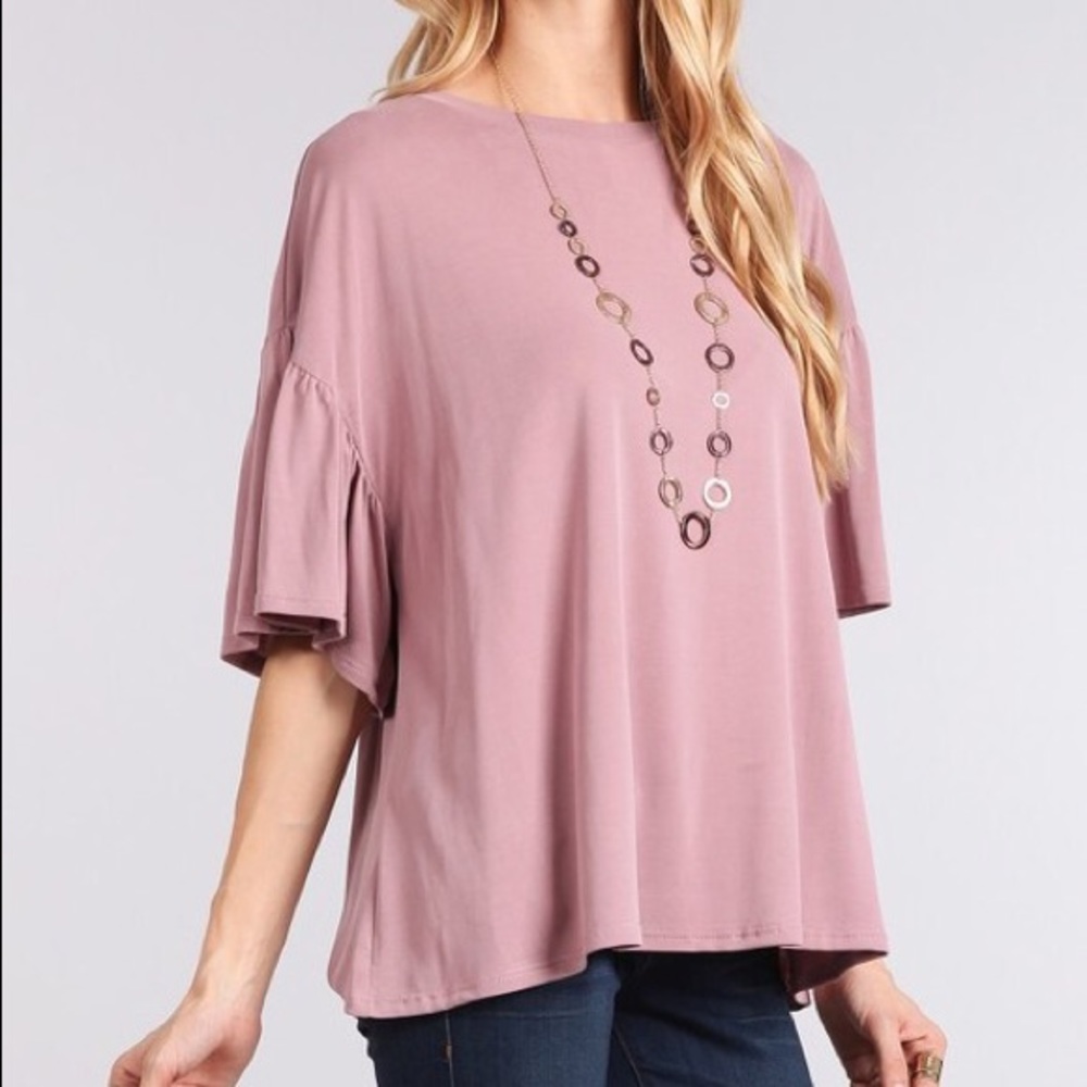 The SABLE Flutter Sleeve Top